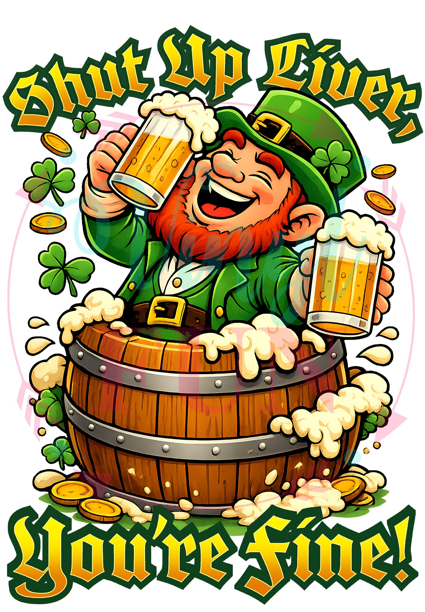 Saint Pat Transfers - For Fabrics