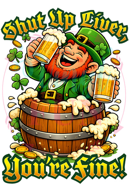 Saint Pat Transfers - For Fabrics