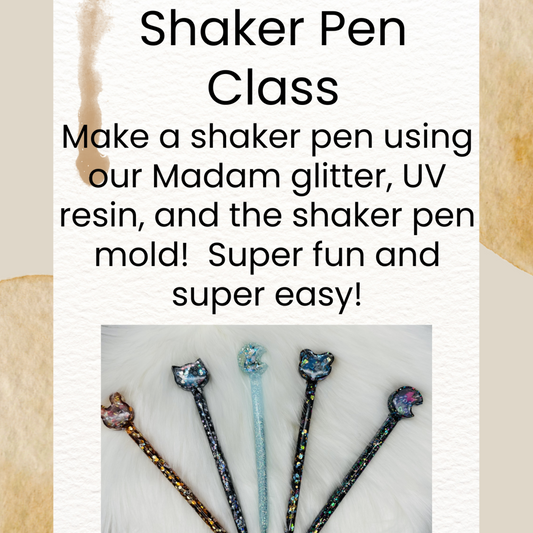 Shaker Pen Class