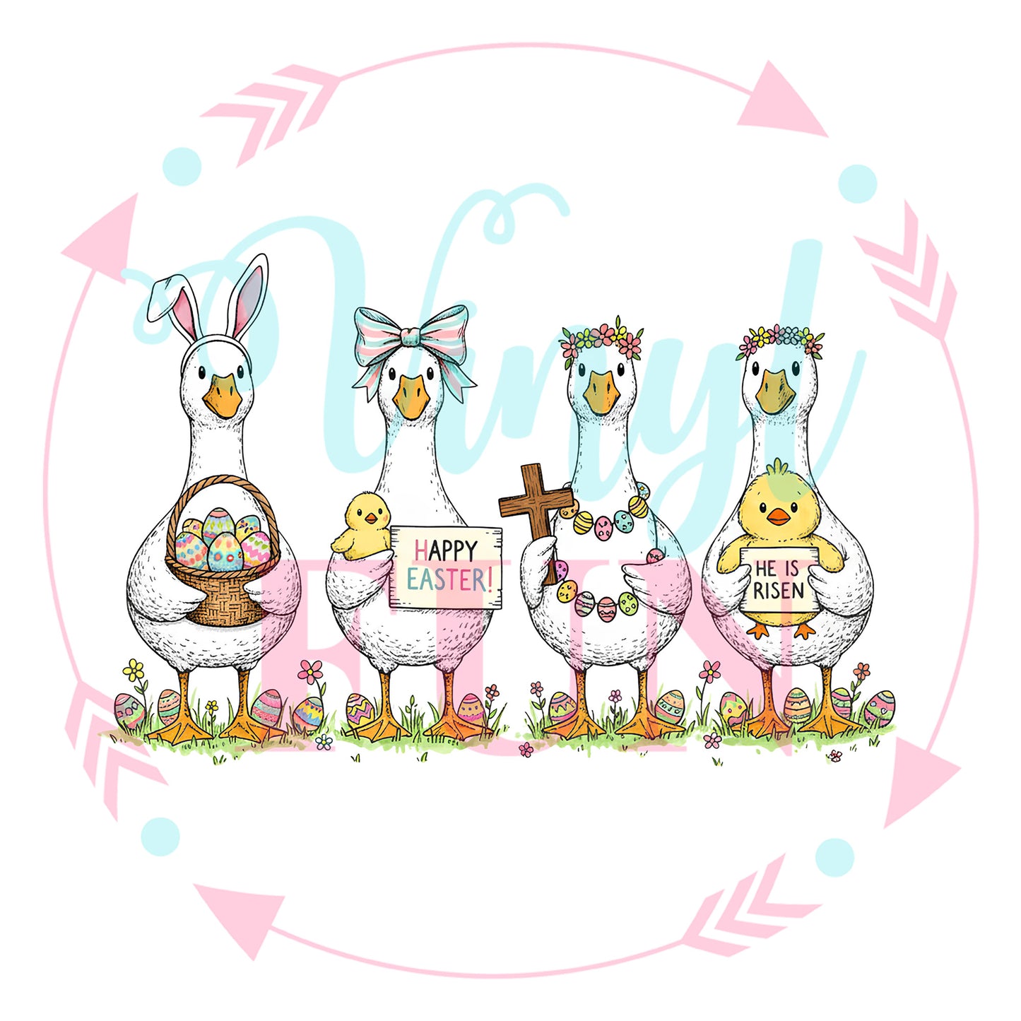 Simply Easter Transfers - For Fabrics