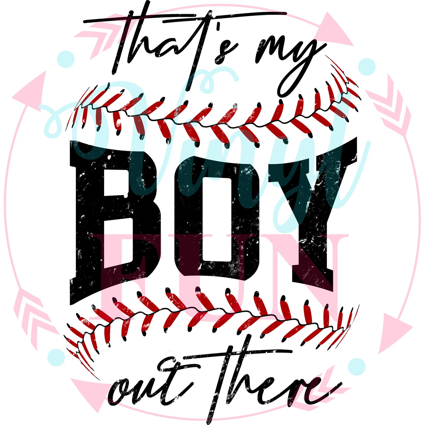 So Much Baseball Transfers - For Fabrics