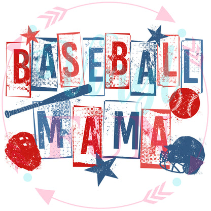 So Much Baseball Transfers - For Fabrics