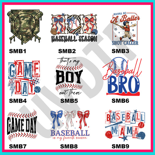 UVDTF So Much Baseball Decals