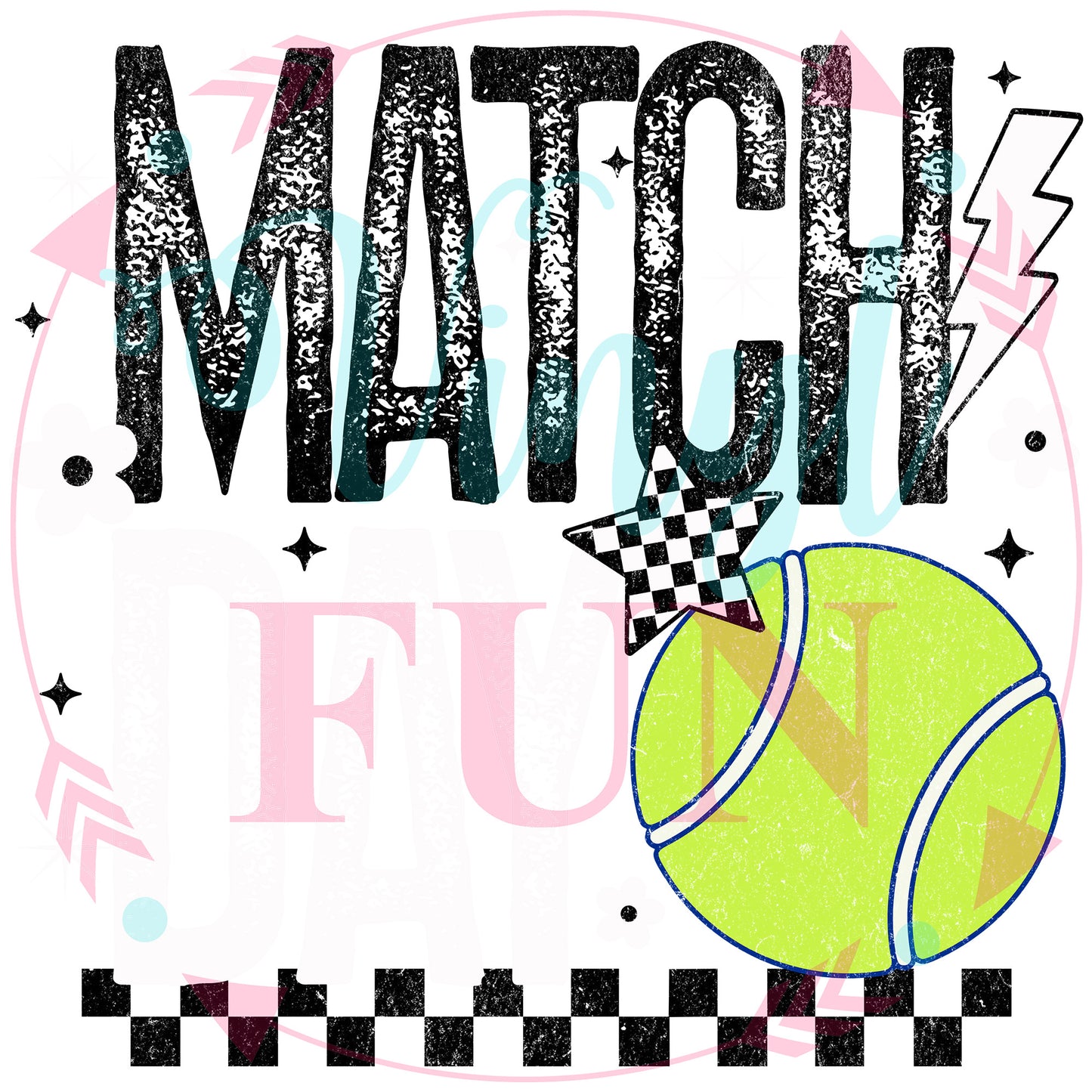 Sporty Vibes Transfers - For Fabrics
