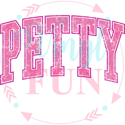 Sassy Varsity Words Transfers - For Fabrics