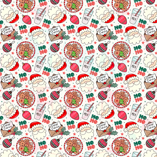 Santa's Cookies Pattern