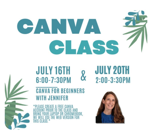 Beginner Canva Class With Jennifer!