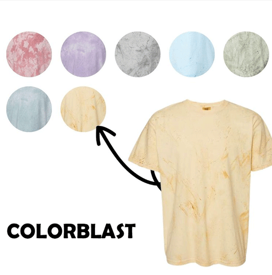 Colorblast Comfort Colors T-Shirt Dyed