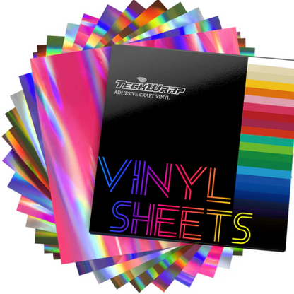 Bubble Free Holographic Vinyl 12 Pack-TeckWrap