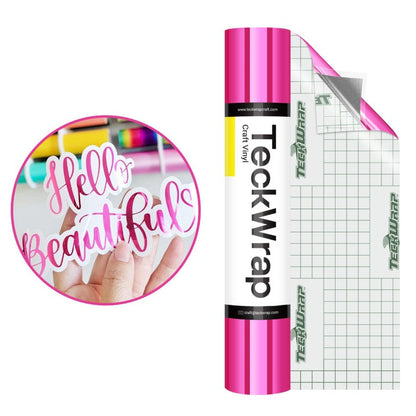 Bubble Free Mirror Chrome Adhesive Vinyl