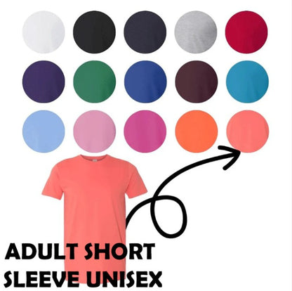 Adult Short Sleeve Unisex