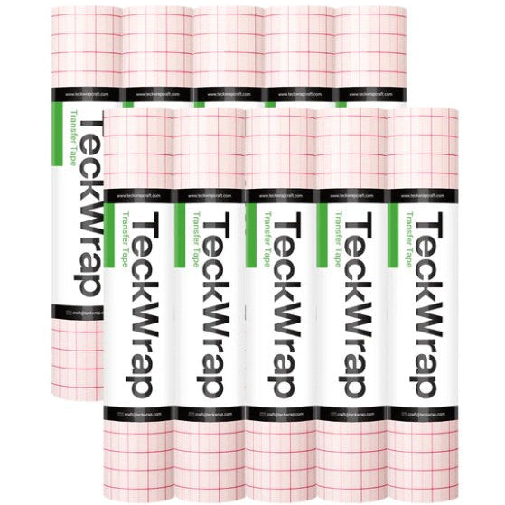 Red Grid Med Tack Transfer Paper