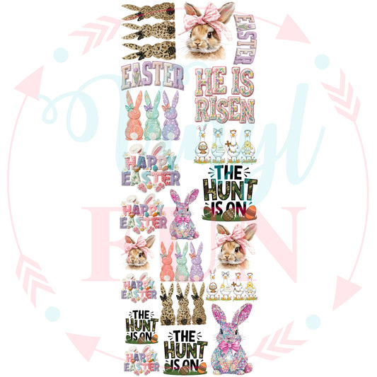 Simply Easter Gang Sheet 22"x60"