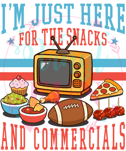 UVDTF Snacks & Commercials Decal - 88