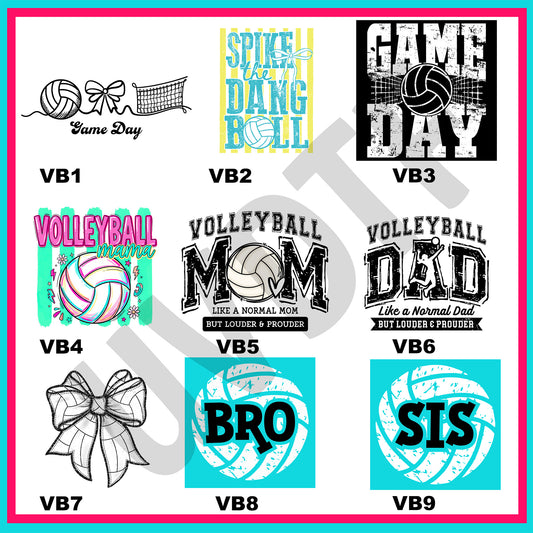 UVDTF So Much Volleyball