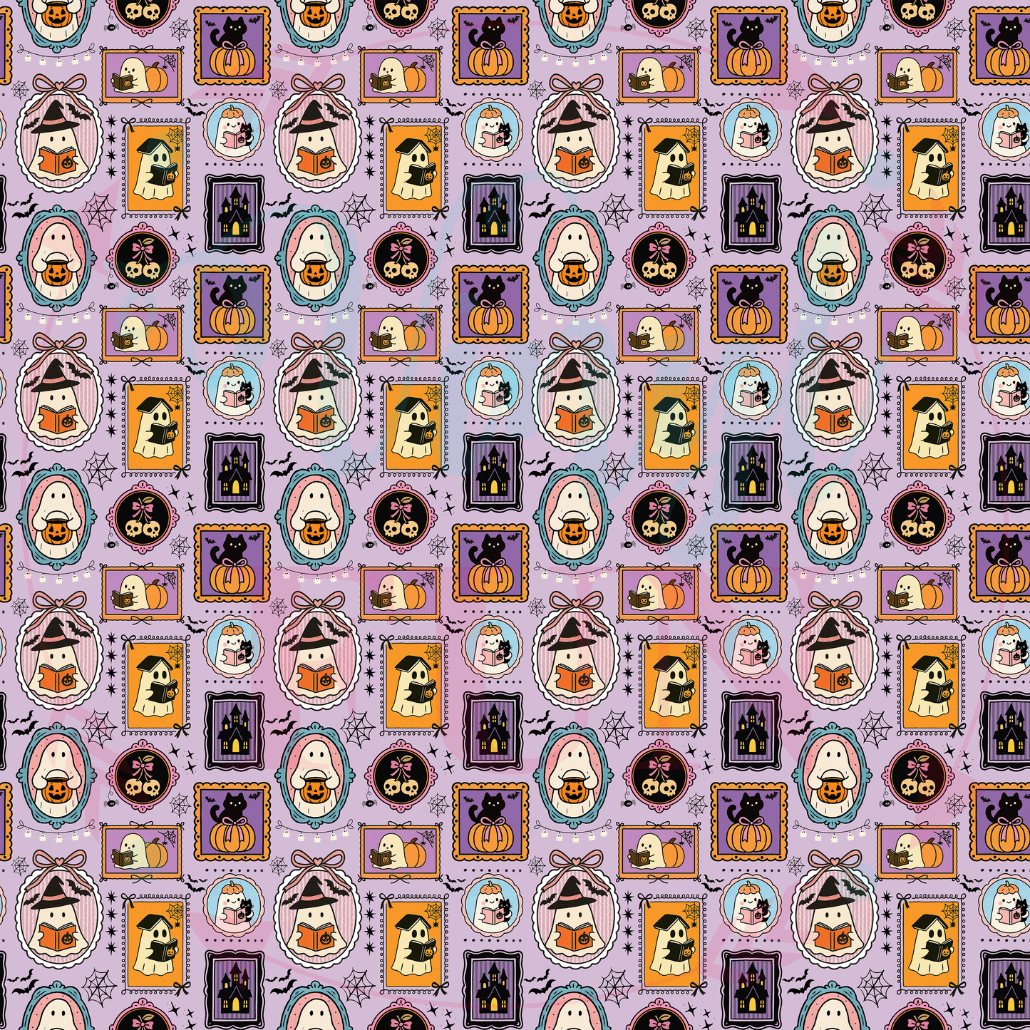 Spooky Patches Pattern