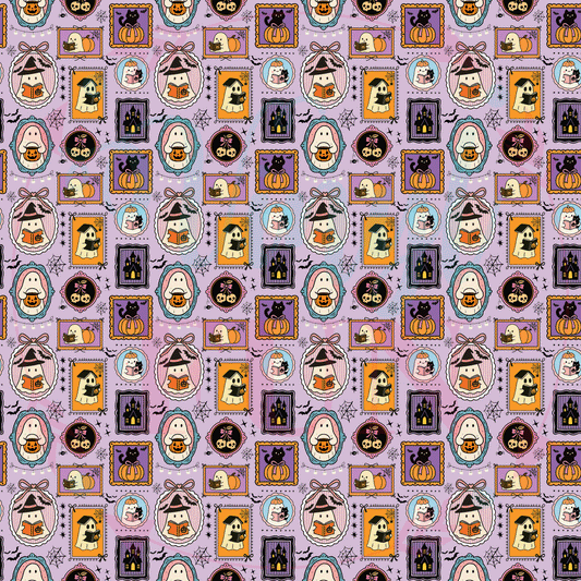 Spooky Patches Pattern