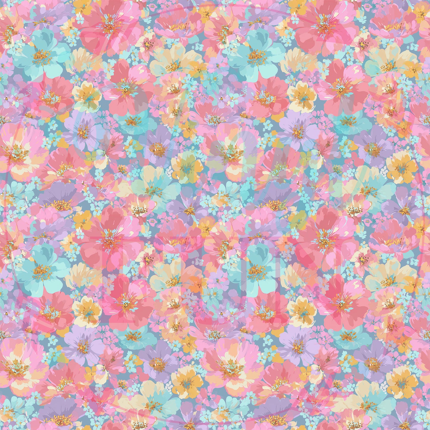 Spring Flowers Pattern-A14