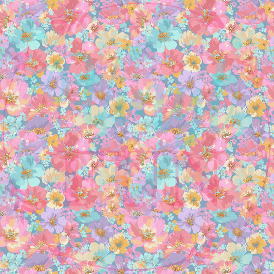 Spring Flowers Pattern-A14
