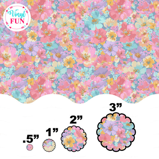 Spring Flowers - Acrylic