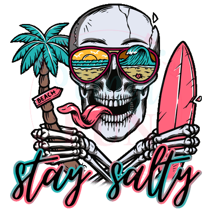 UVDTF Stay Salty Decal-6