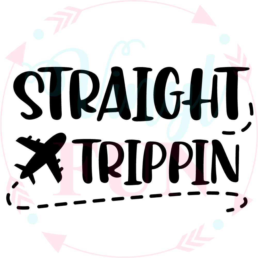 UVDTF Straight Trippin Decal-105