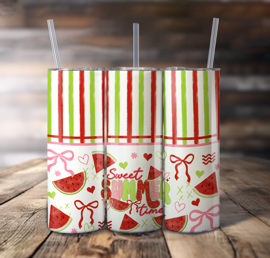 Sweet Summer Time Wrap For Straight Tumbler - S813