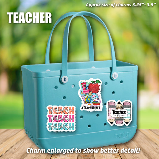 Teacher/School Bag Charms