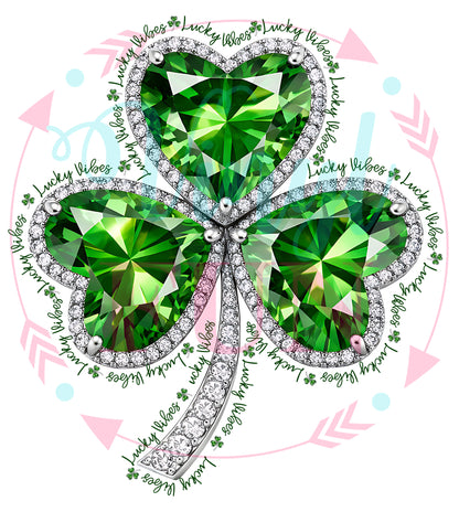 Too Lucky Transfers - For Fabrics