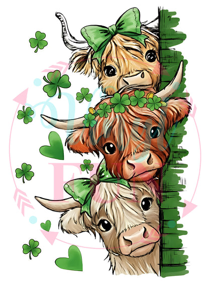 Too Lucky Transfers - For Fabrics