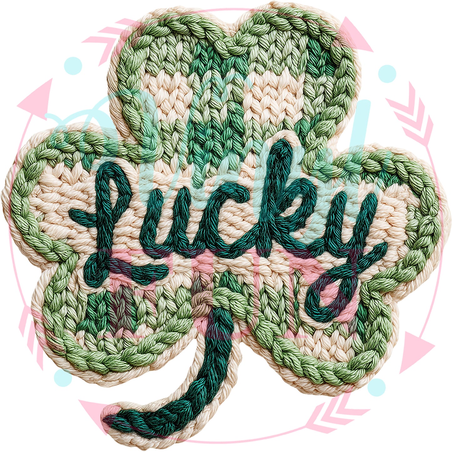 Too Lucky Transfers - For Fabrics