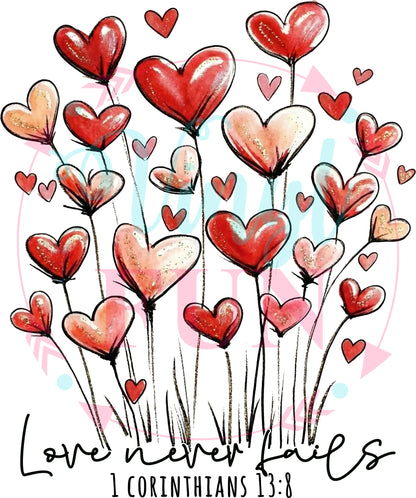 Time To Love Transfers - For Fabrics