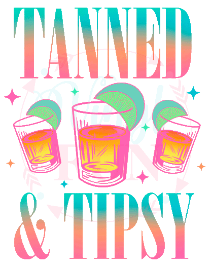 UVDTF Tanned & Tipsy Decal-58