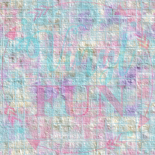 Textured Pastel Plaid Pattern-D11
