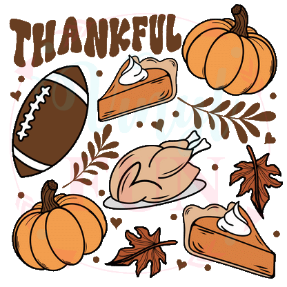 UVDTF Thankful Fall Decal-H75