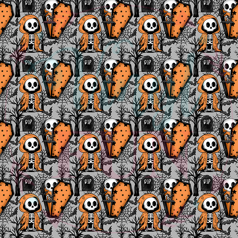Tombstone Skellies Pattern