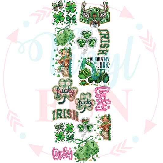 Too Lucky Gang Sheet 22"x60"