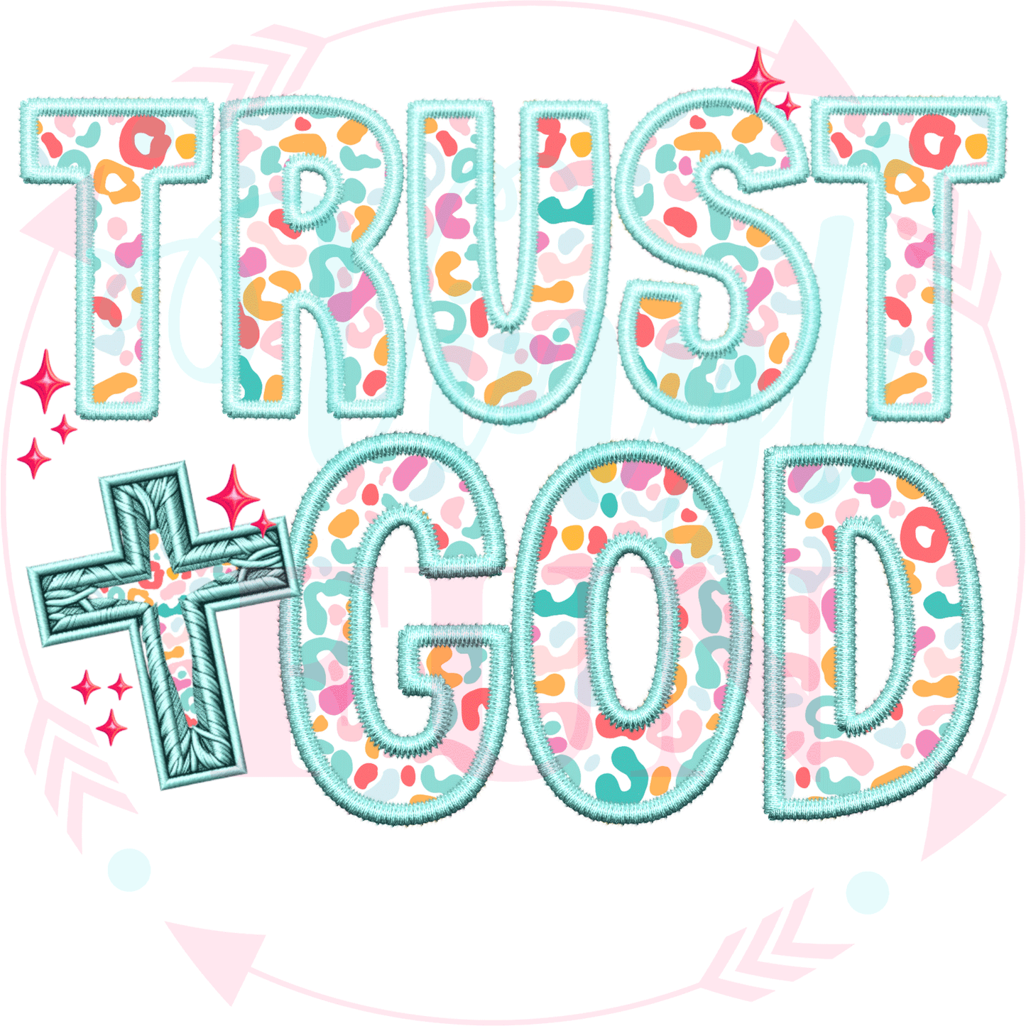 UVDTF Trust God Decal-11