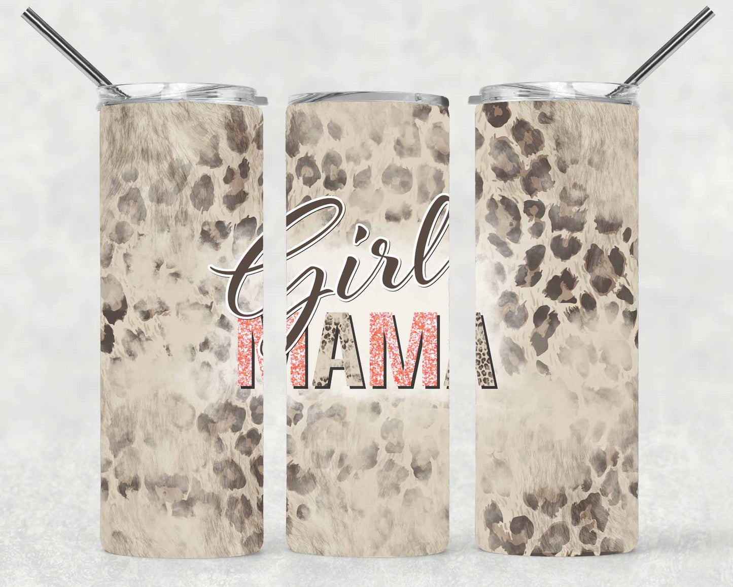 Girl Mama Wrap For Straight Tumbler-S147