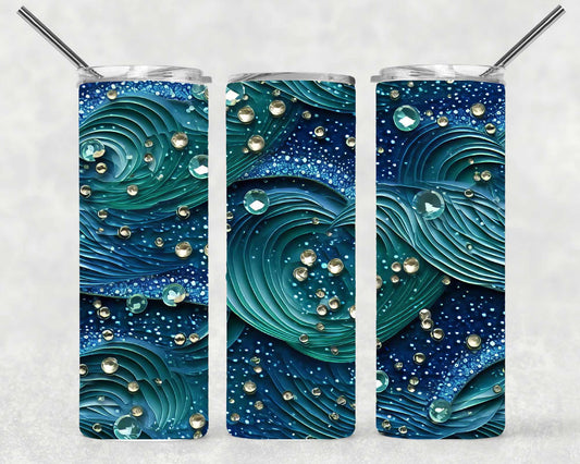 3D Galaxy  Wrap For Straight Tumbler-S164