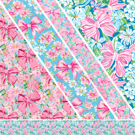 Pattern Party Preppy Bows