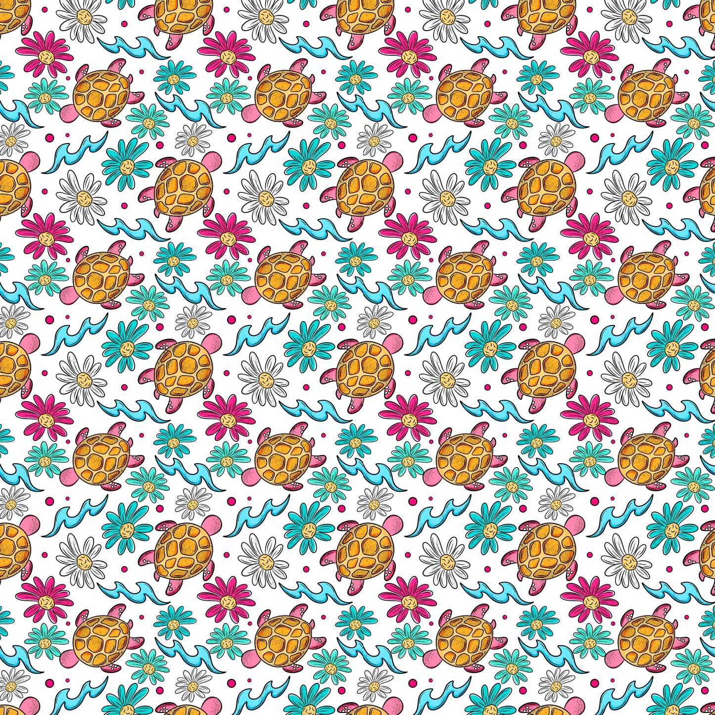 Turtle Turtle Pattern-A11