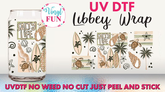 Salt Life Libbey Glass Wrap - UV205