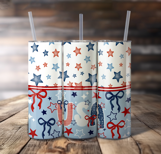 USA Wrap For Straight Tumbler - S816