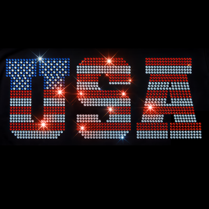 USA-Spangled Holographic Transfer SP5