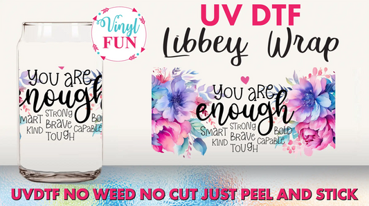 Enough UVDTF Libbey Glass Wrap - UV185