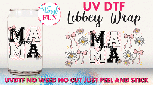 Girly Mama UVDTF Libbey Glass Wrap - UV210