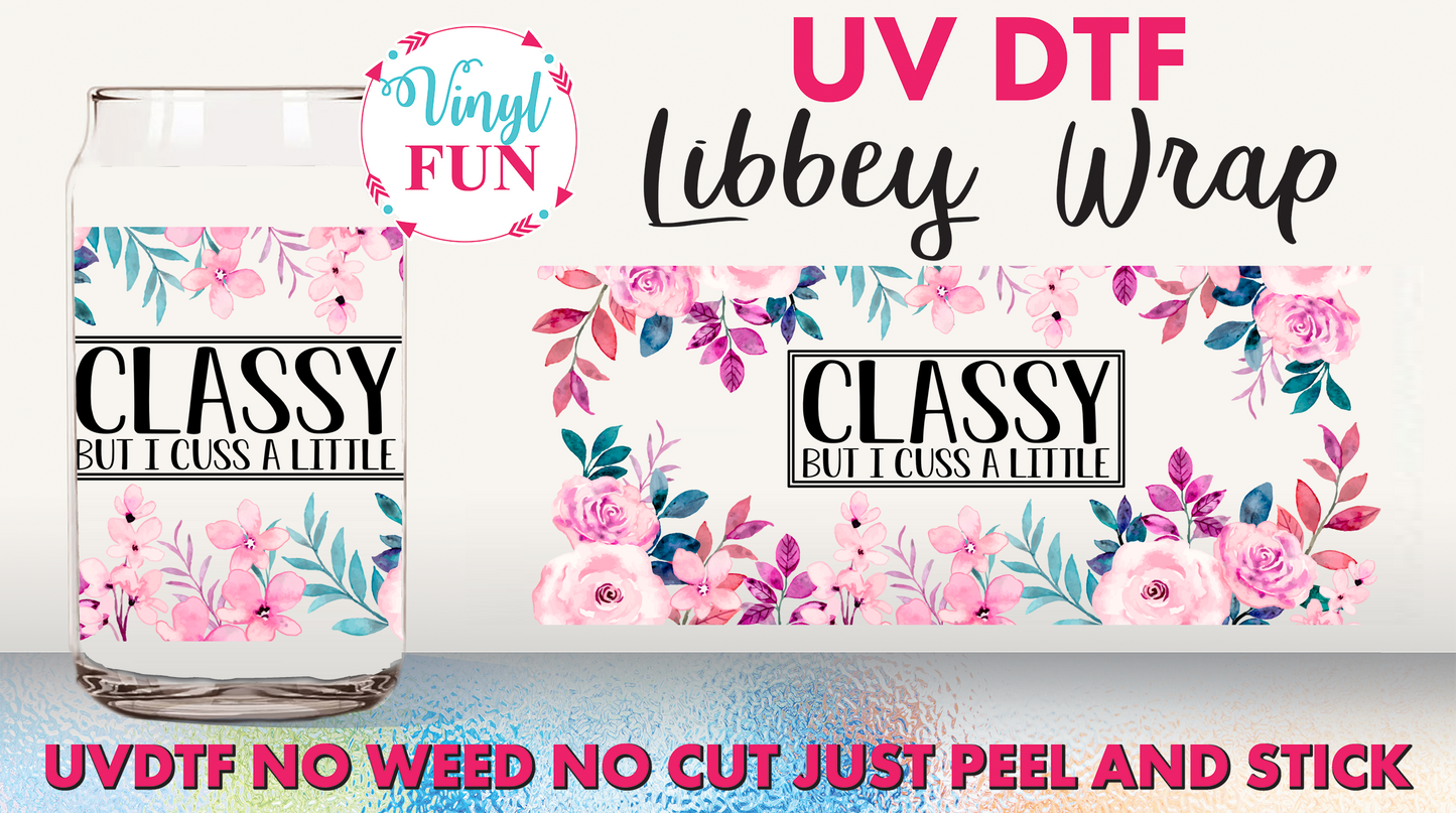 Classy UVDTF Libbey Glass Wrap - UV111