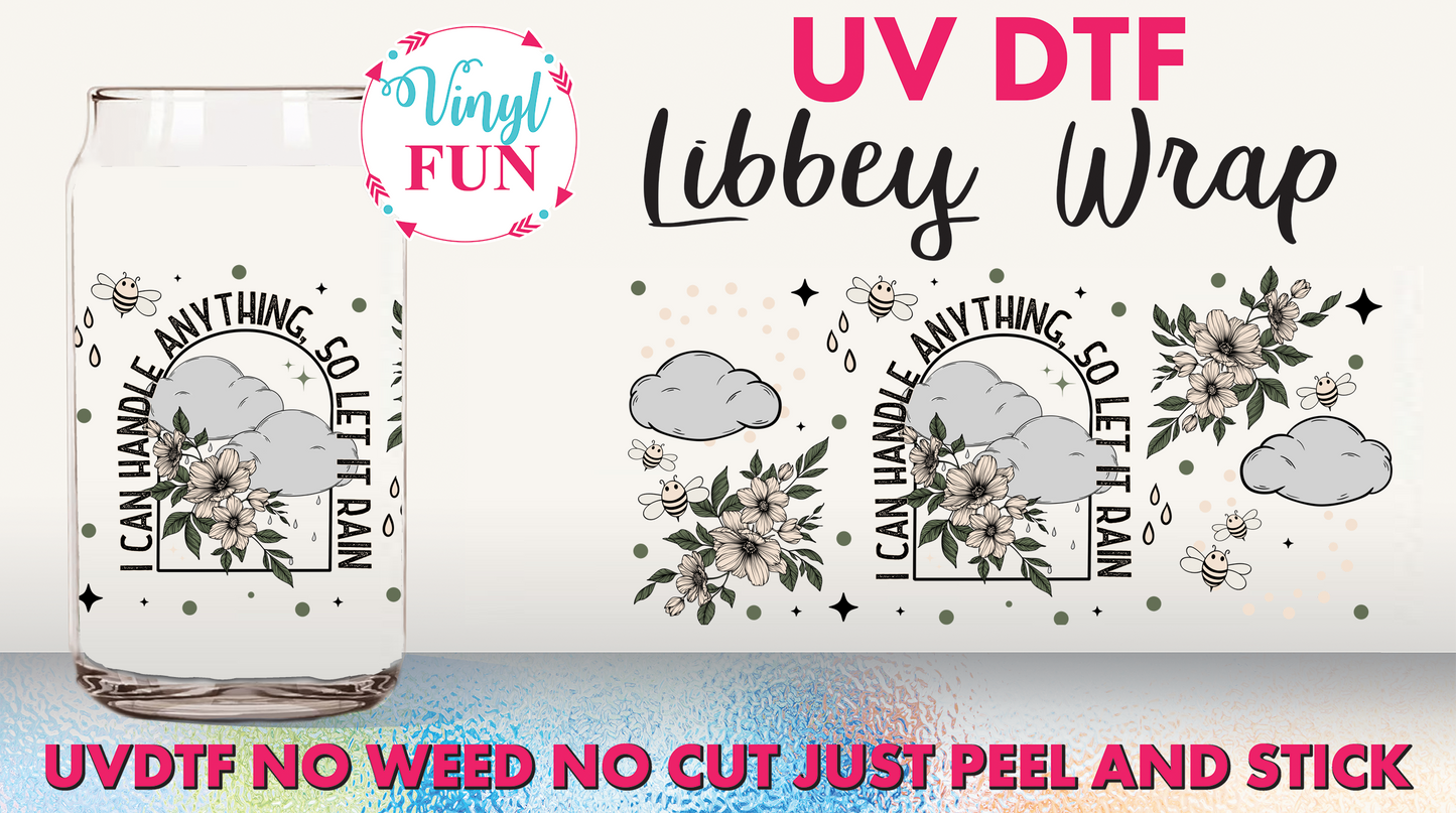 Let it Rain UVDTF Libbey Glass Wrap - UV115