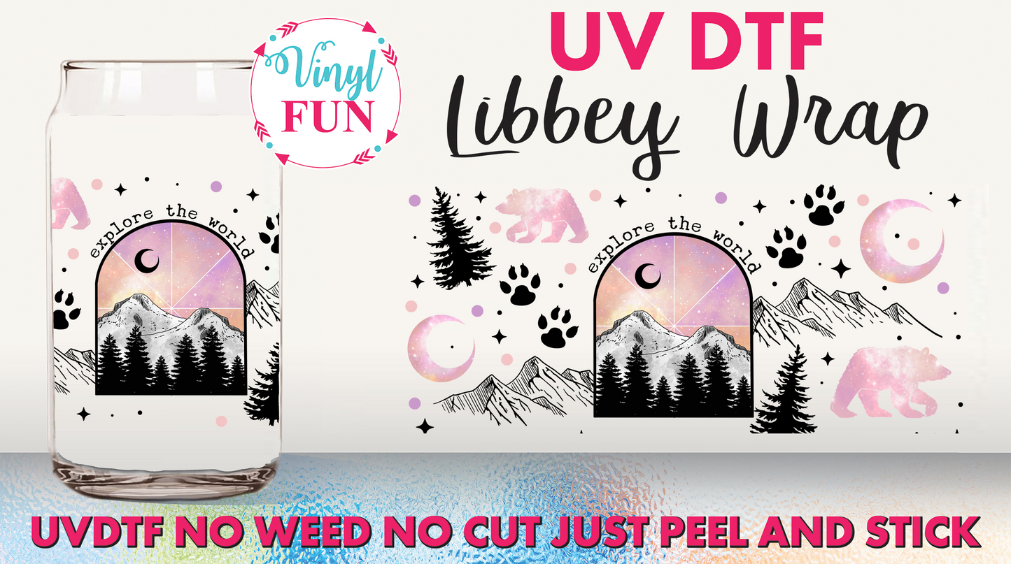 Explore the World UVDTF Libbey Glass Wrap - UV117